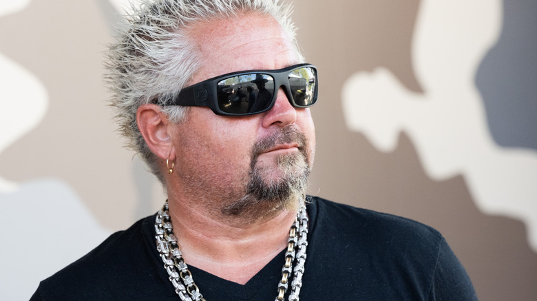 Guy Fieri wearing sunglasses