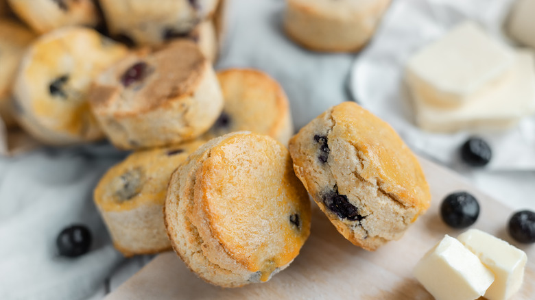 Blueberry scones