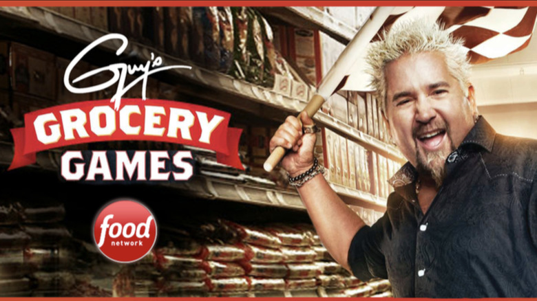 Screenshot of casting page for "Guy's Grocery games"