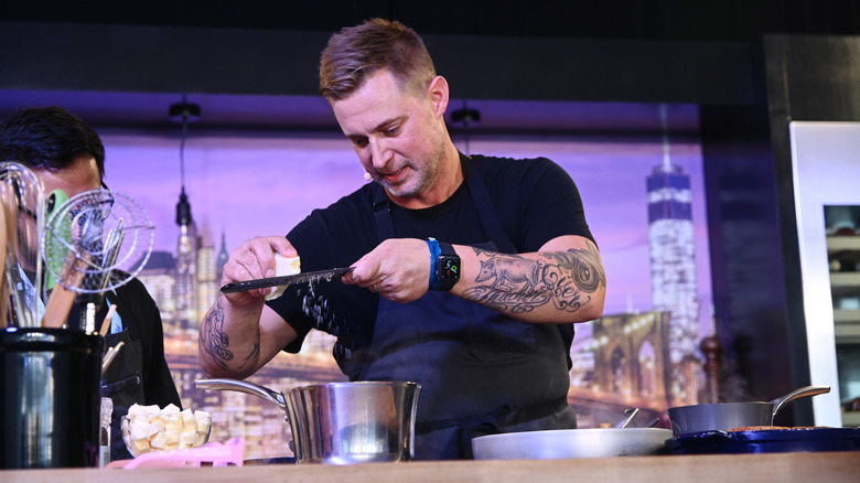 Bryan Voltaggio cooking