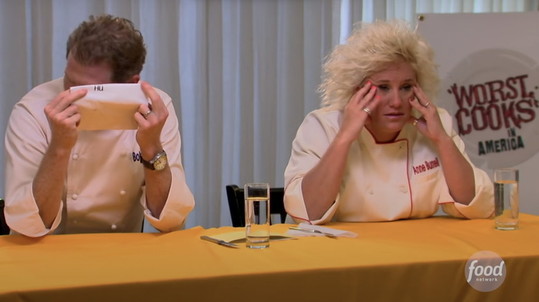 bobby flay and anne burrell judges