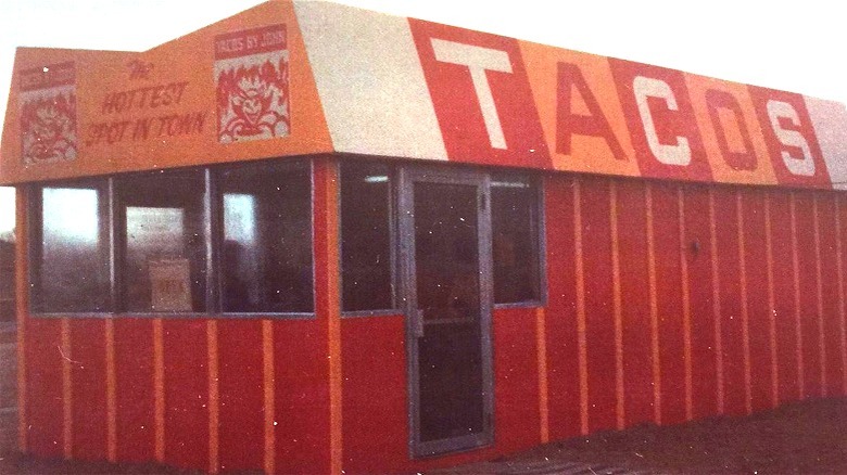 Original Taco John's stand