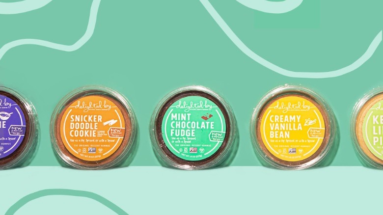 Different Delighted by Hummus flavors 