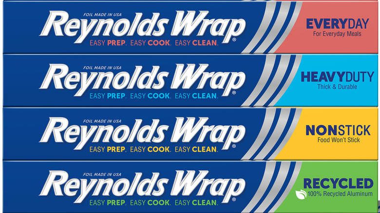 What The Reynolds Wrap Aluminum Foil Box Colors Mean
