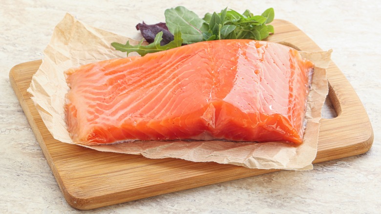 Salmon fillet