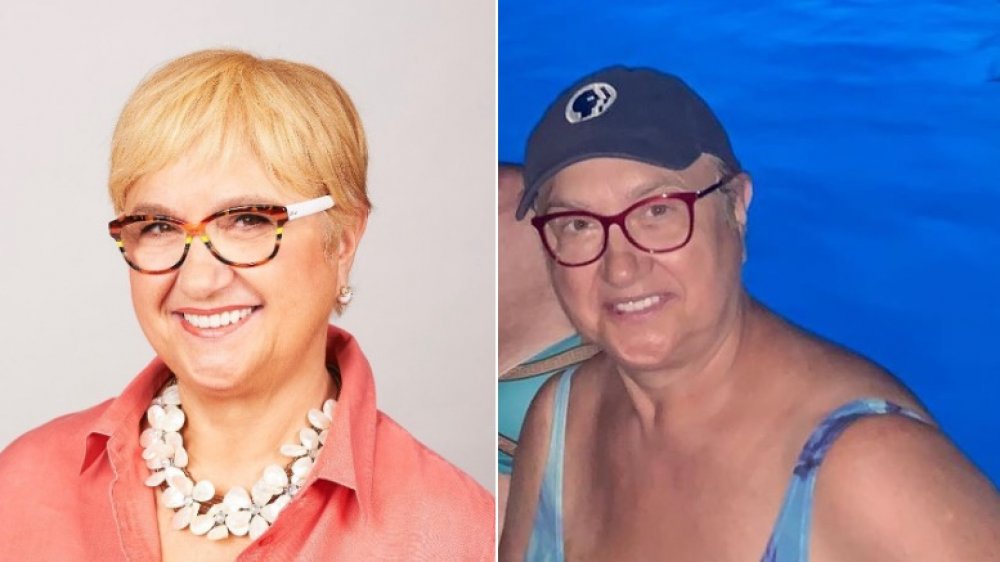 lidia bastianich with and without makeup