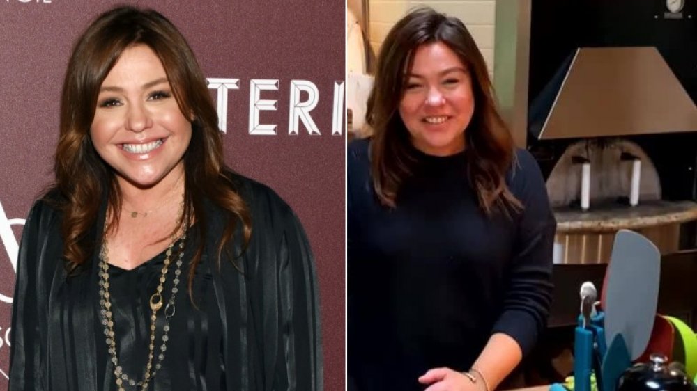 rachael ray with and without makeup