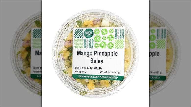 Whole Foods mango pineapple salsa