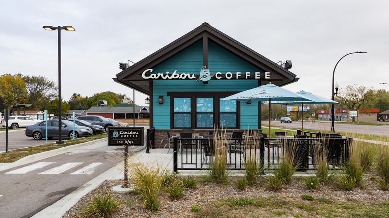 Caribou Coffee cabin