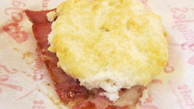 country ham biscuit