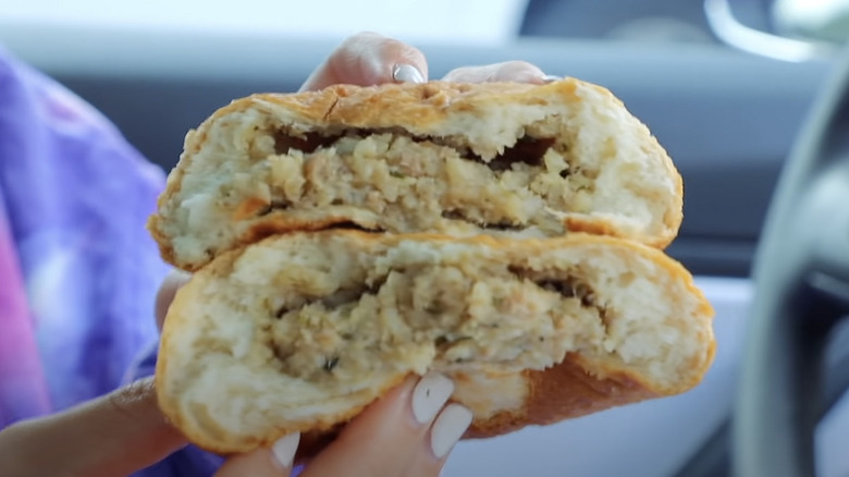 Buc-ee's boudin kolache pastry