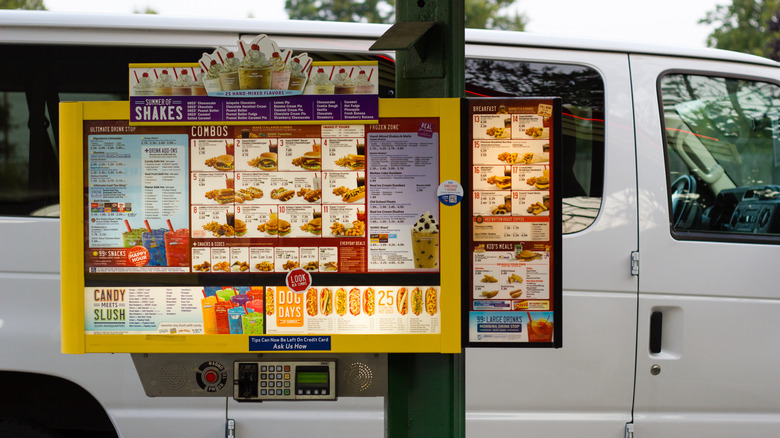 sonic drive thru window 