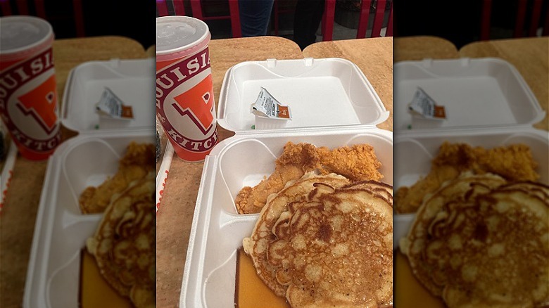 Popeyes breakfast to-go box