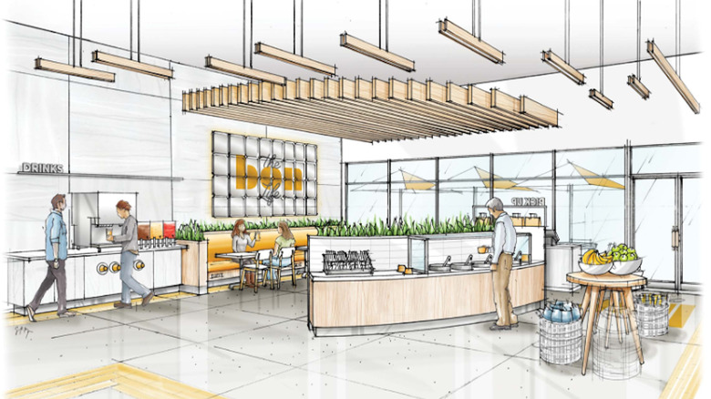 Au Bon Pain store design