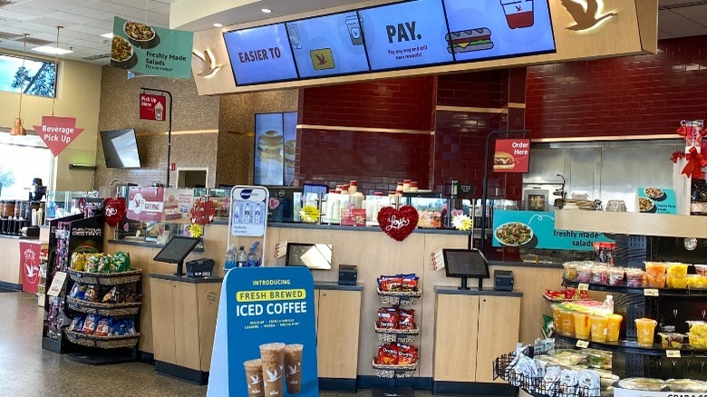 interior of a Wawa store