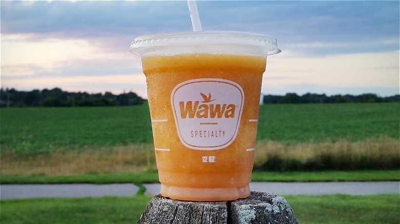 orange Wawa smoothie