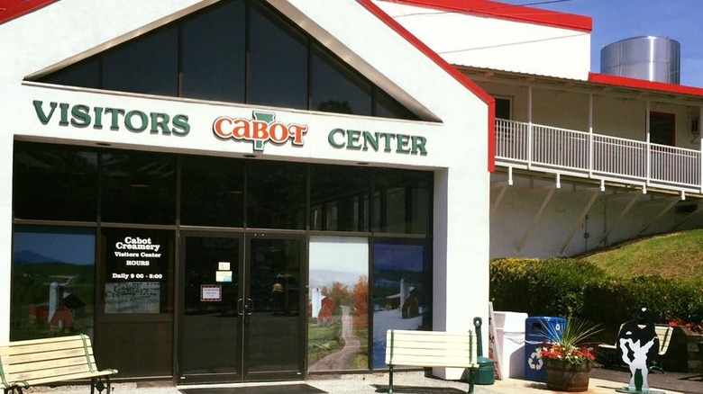 Front entrance of Cabot Visitors Center