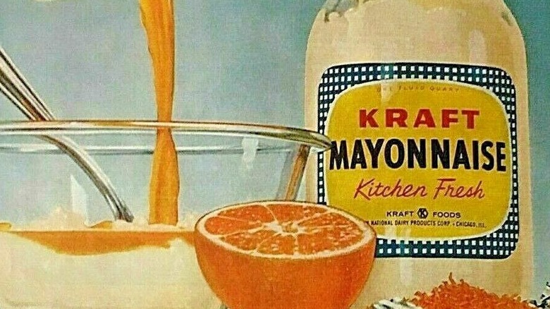 Vintage Kraft Mayonnaise print advertisement