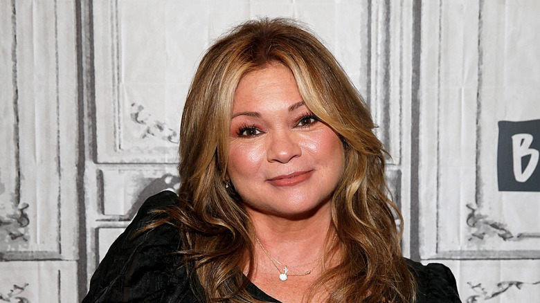 Valerie Bertinelli smirking