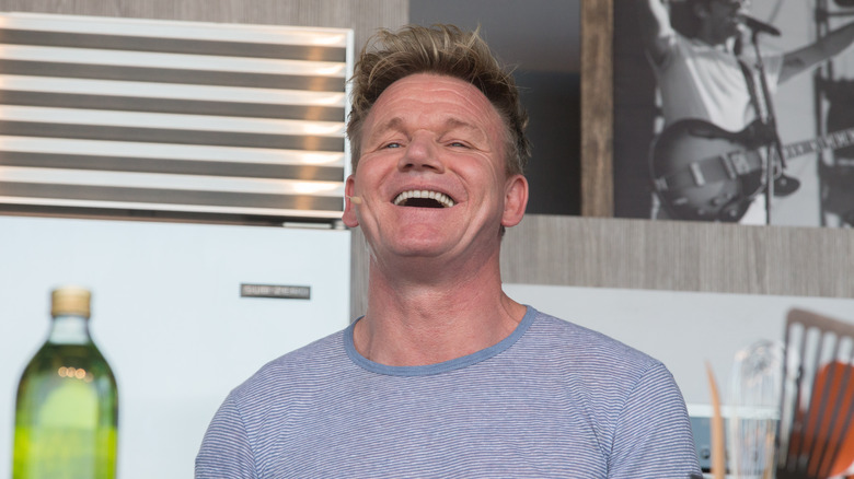 Gordon Ramsay laughing