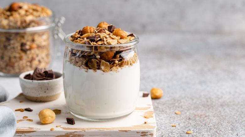 yogurt and granola