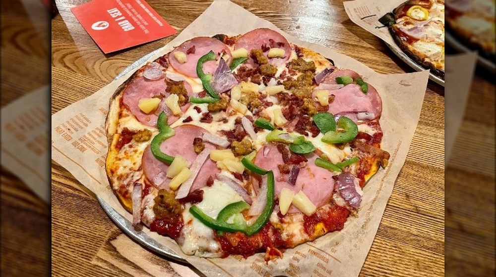 Pizza from Blaze Pizza