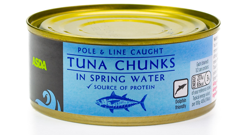 pole and line caught tuna can