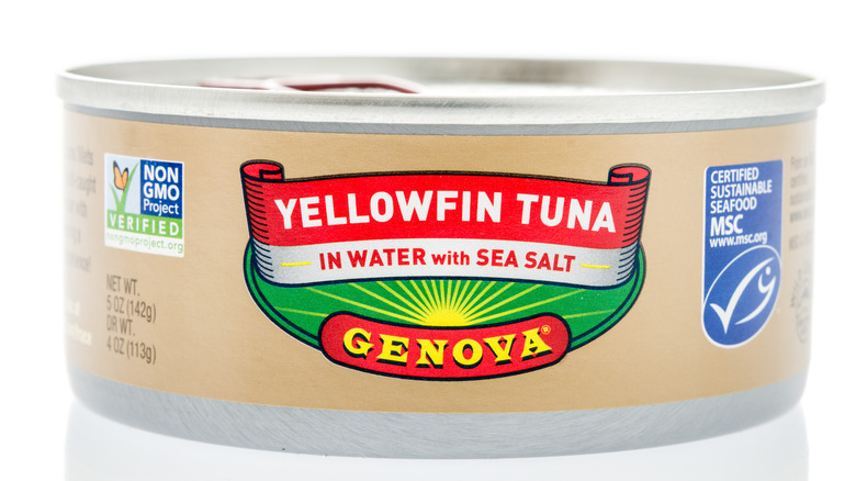 Yellowfin tuna can MSC certified