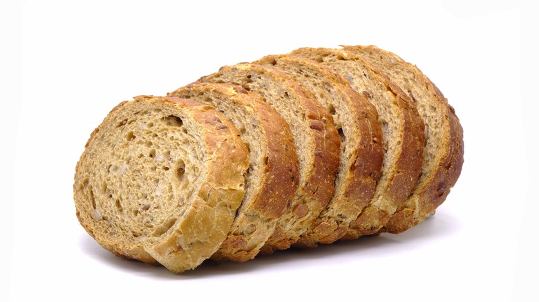 gluten-free bread sliced