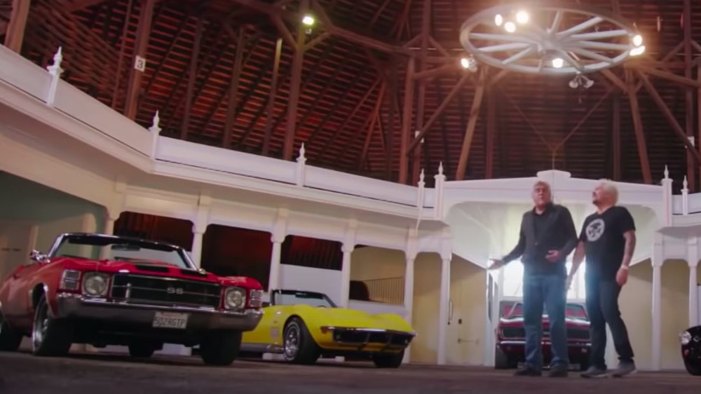 Jay Leno and Guy Fieri car collection