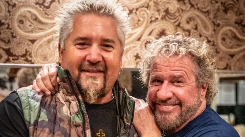 Guy Fieri and Sammy Hagar