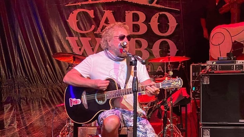 Sammy Hagar performing at Cabo Wabo Cantina