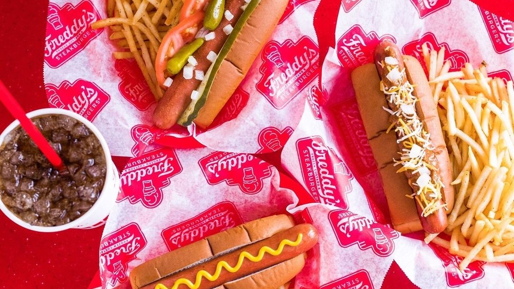 Freddy's hot dogs