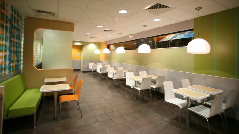 empty McDonald's