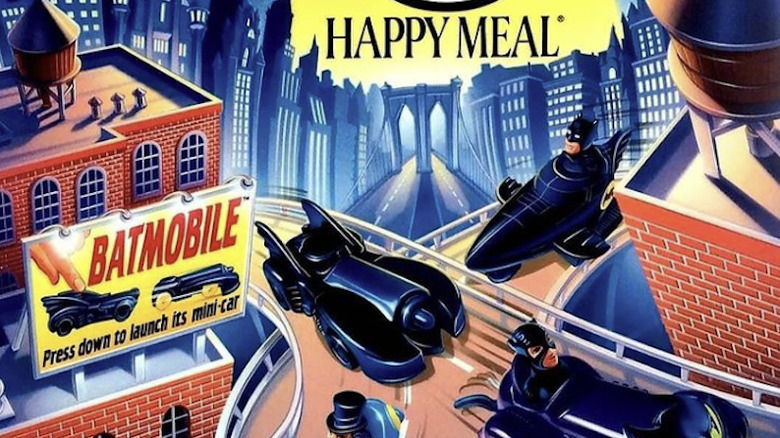 Batman Returns Happy Meal promotional poster