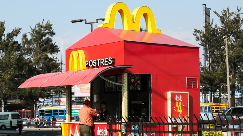 Happy Meal shaped McDonald's in Guatemala