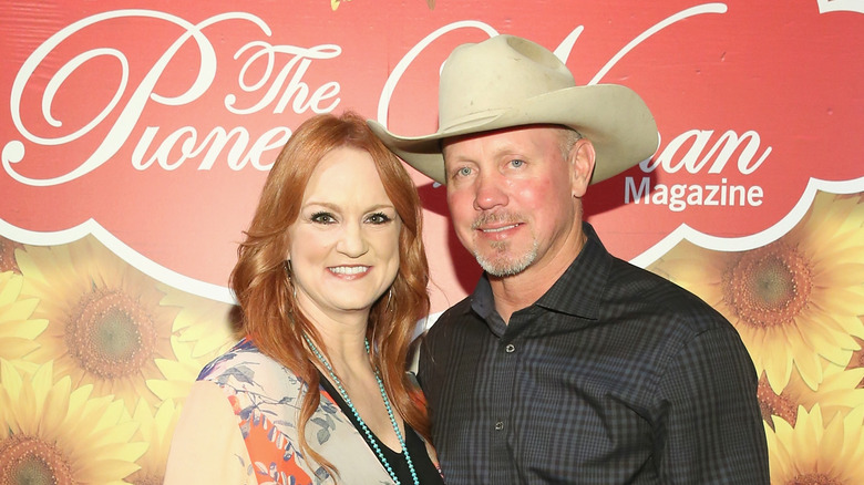 Ree Drummond with husband