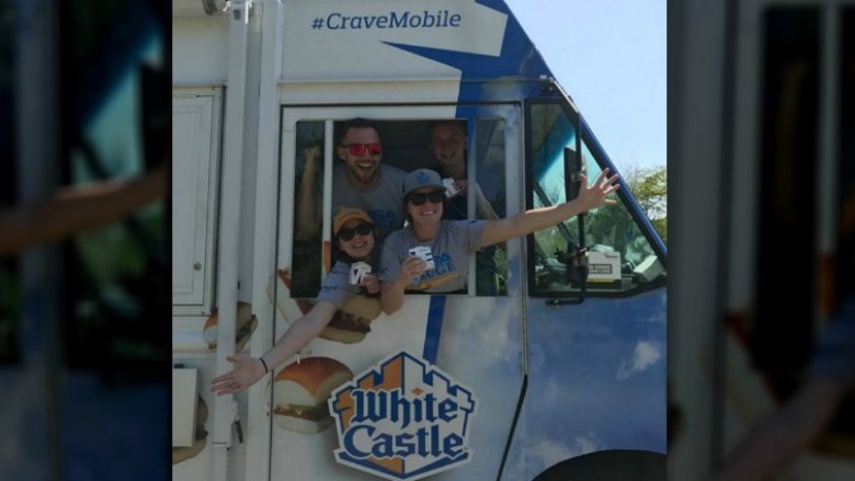 white castle food truck