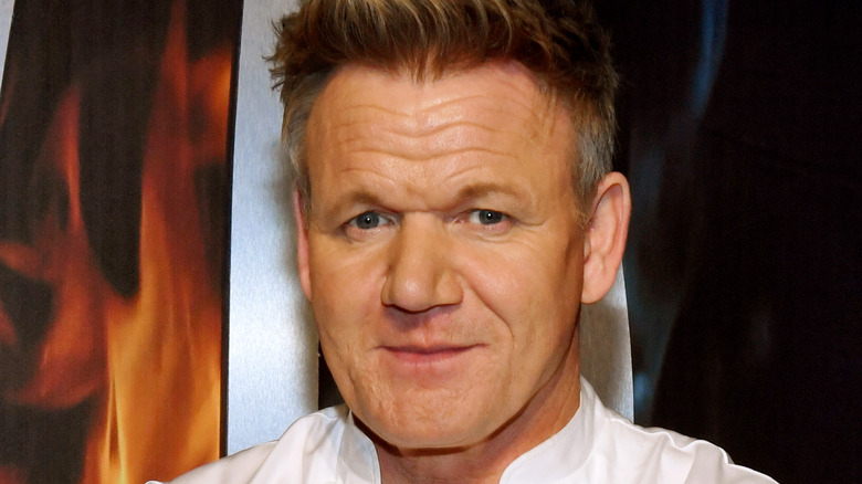 Close-up of Gordon Ramsay