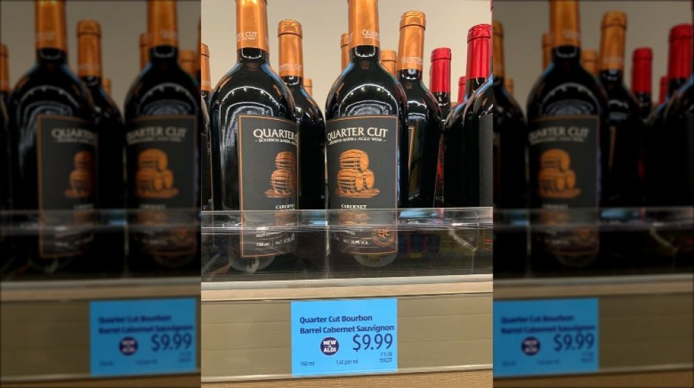 Aldi Quarter Cut Bourbon Barrel-Aged Cabernet 