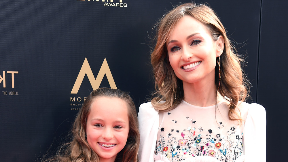 Giada De Laurentiis and Jade Thompson at the 2019 Emmy Awards