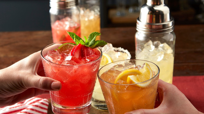 Drinks from TGI Fridays Global Bar Crawl Menu