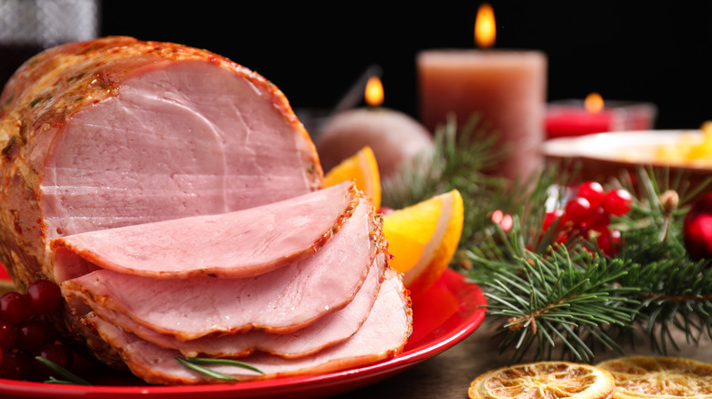 Christmas ham