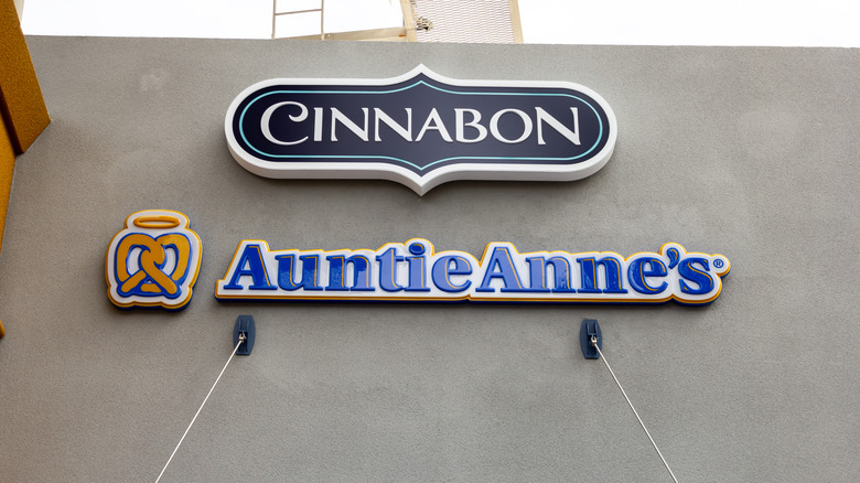 Cinnabon and Auntie Anne's