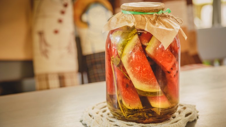 watermelon rind pickles