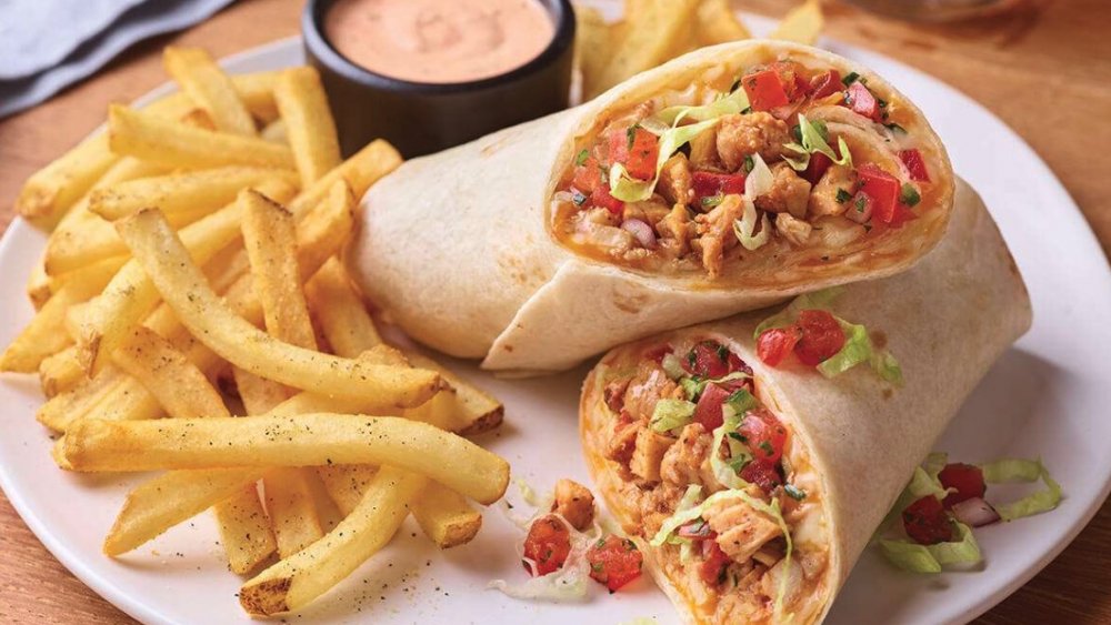 Applebee's oriental chicken wrap