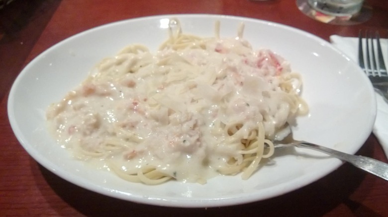 Crab Linguine Alfredo