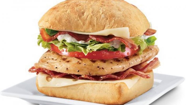 Dairy Queen chicken bacon ranch sandwich