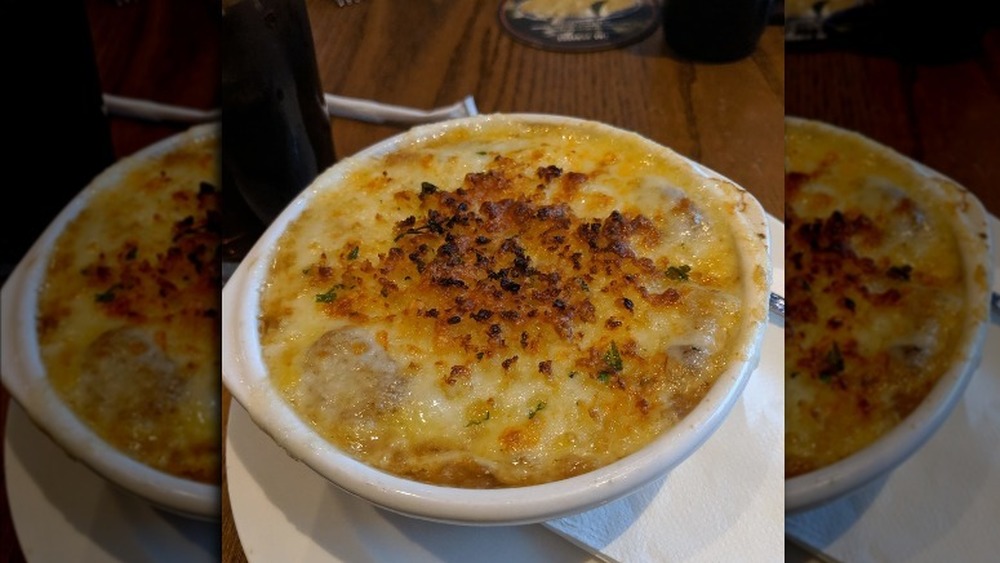 LongHorn Steakhouse French onion soup