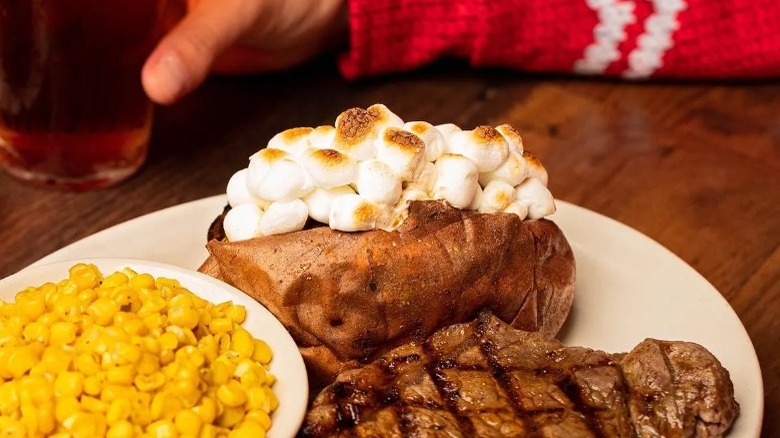 texas roadhouse loaded sweet potato